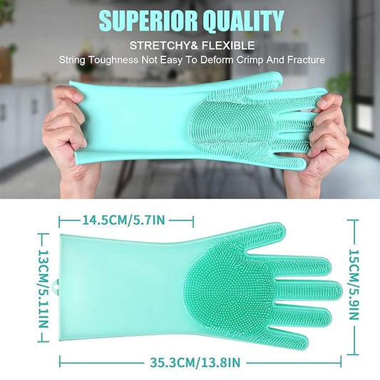 Silicone Cleaning Gloves