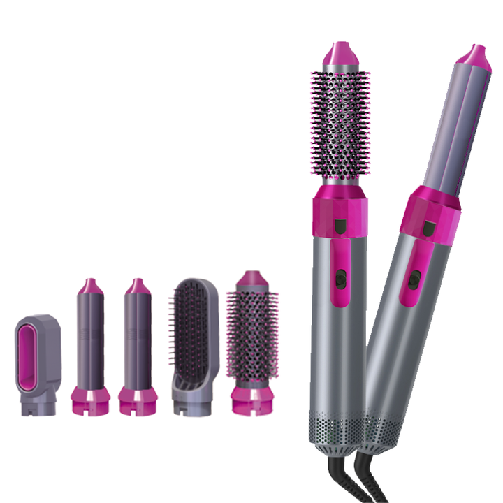 Hot Air Brush 5 in 1 - Hair Straightener
